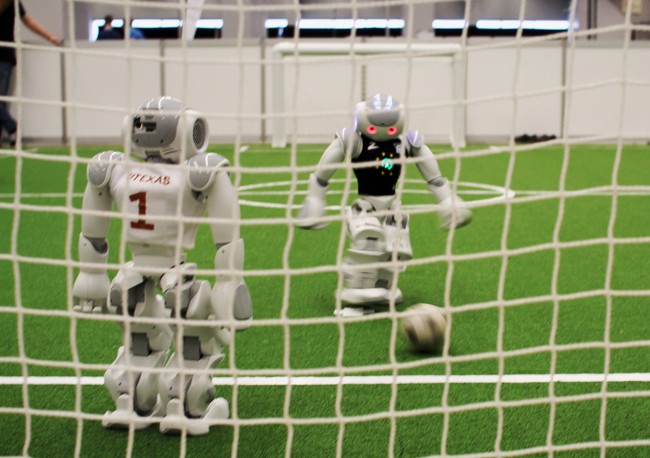 Kicking a penalty