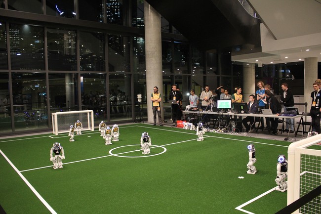 Test Game in the Evening