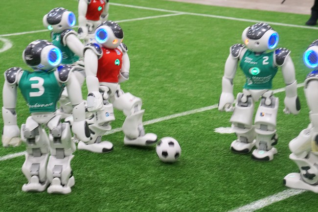 Pushing the Ball into the Goal Within the Chaos