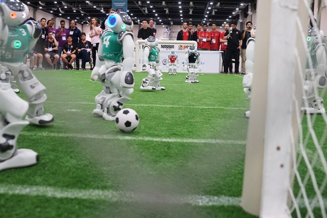 The Ball is Close to the Opponent's Goal